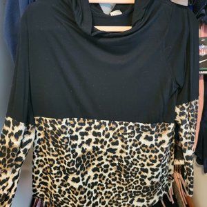 Color Block Lightweight Hoodie/Sweater